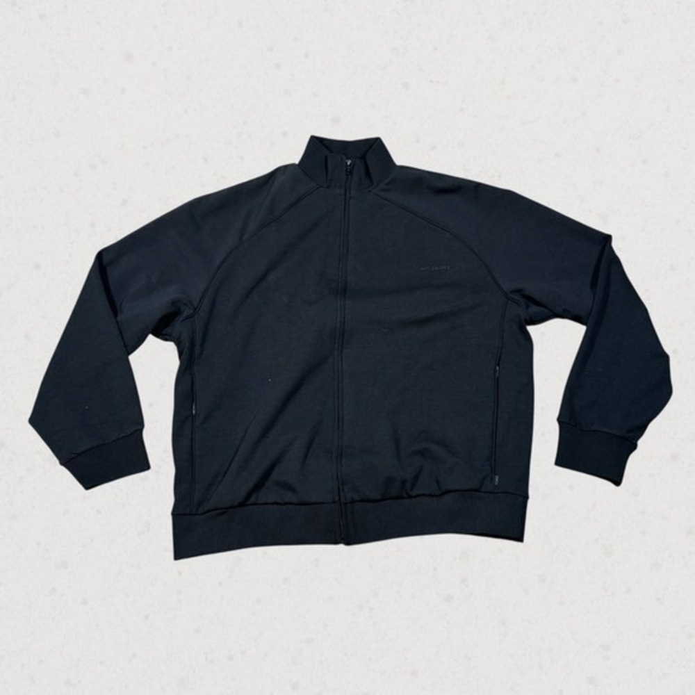 NWOT Nike Skims Matte Tricot Womens Track Jacket‎ Black Size Extra Large